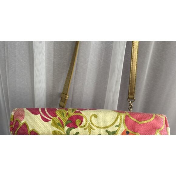 Spartina 449 Carson Cottage East West Hipster Purse Vacation Flowers Small Bag - Picture 12 of 14